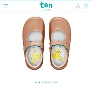 Rose gold Mary Janes by ten little